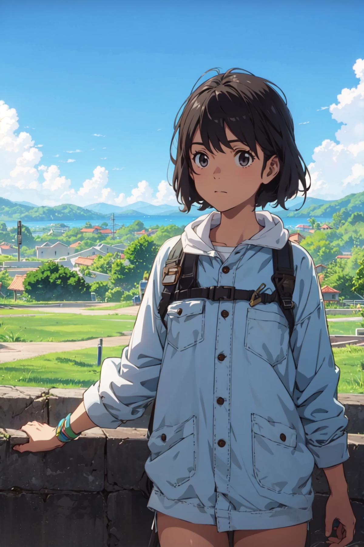 【二次元_Anime】新海诚风格_しんかい まことStyle_Makoto Shinkai Style image by Z___C