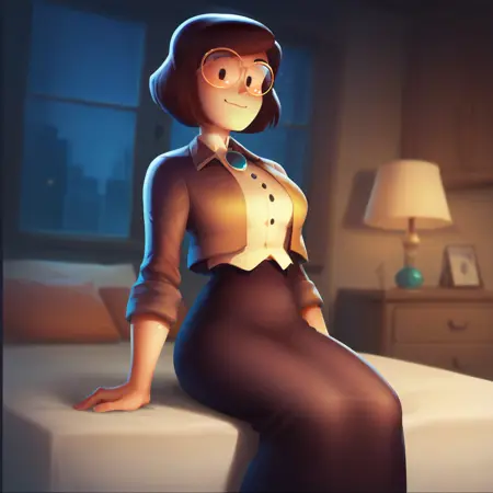 Escape Simulator Glasses Girl (Escape Simulator)