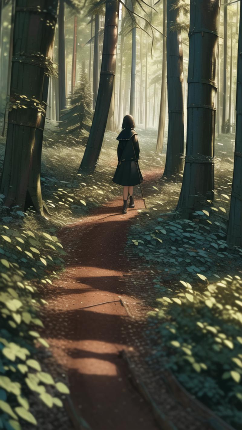 [LoRA] Forest Path image by ELEVATED