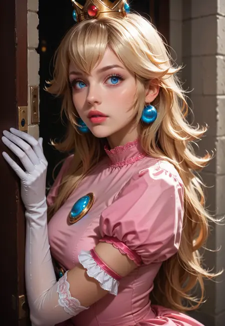 princess peach (Super Mario Bros)