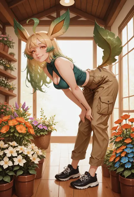 Pokémon - Leafeon - Lindeza