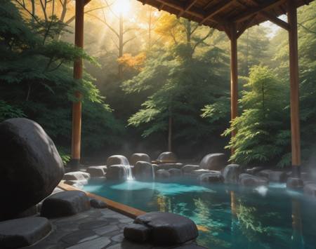 Onsen Background (Landscape) (Illustrious) (AD) v1.0