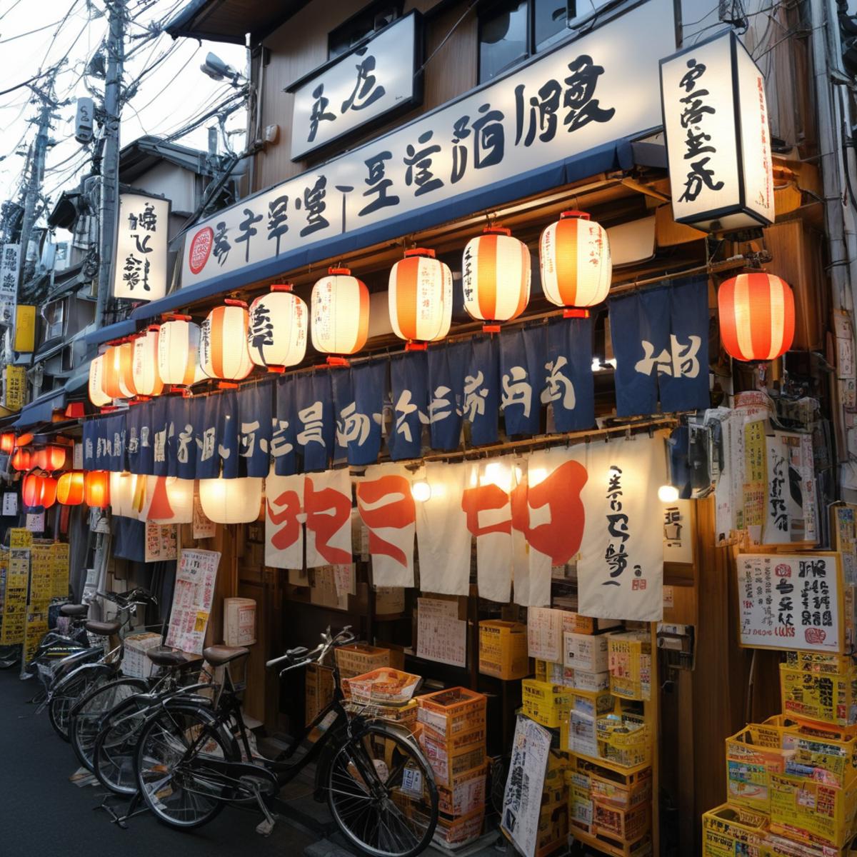 大衆酒場の外観 / Appearance of a popular Japanse tavern SDXL image by swingwings