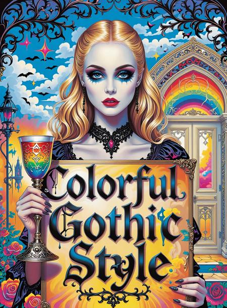 Colorful Gothic Style - Z Image Turbo v1.0