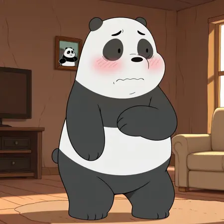 Panda Bear (We Bare Bears) (Illustrious)