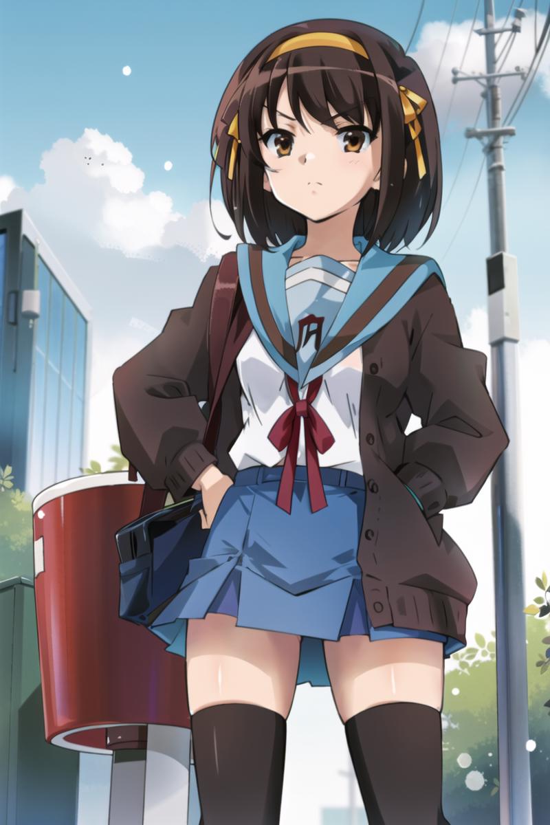 Suzumiya Haruhi (The Melancholy of Haruhi Suzumiya) image by soneeeeeee