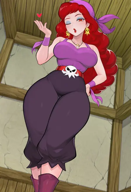 [Illustrious] Captain Syrup (Warioware / Wario Land Shake it!)