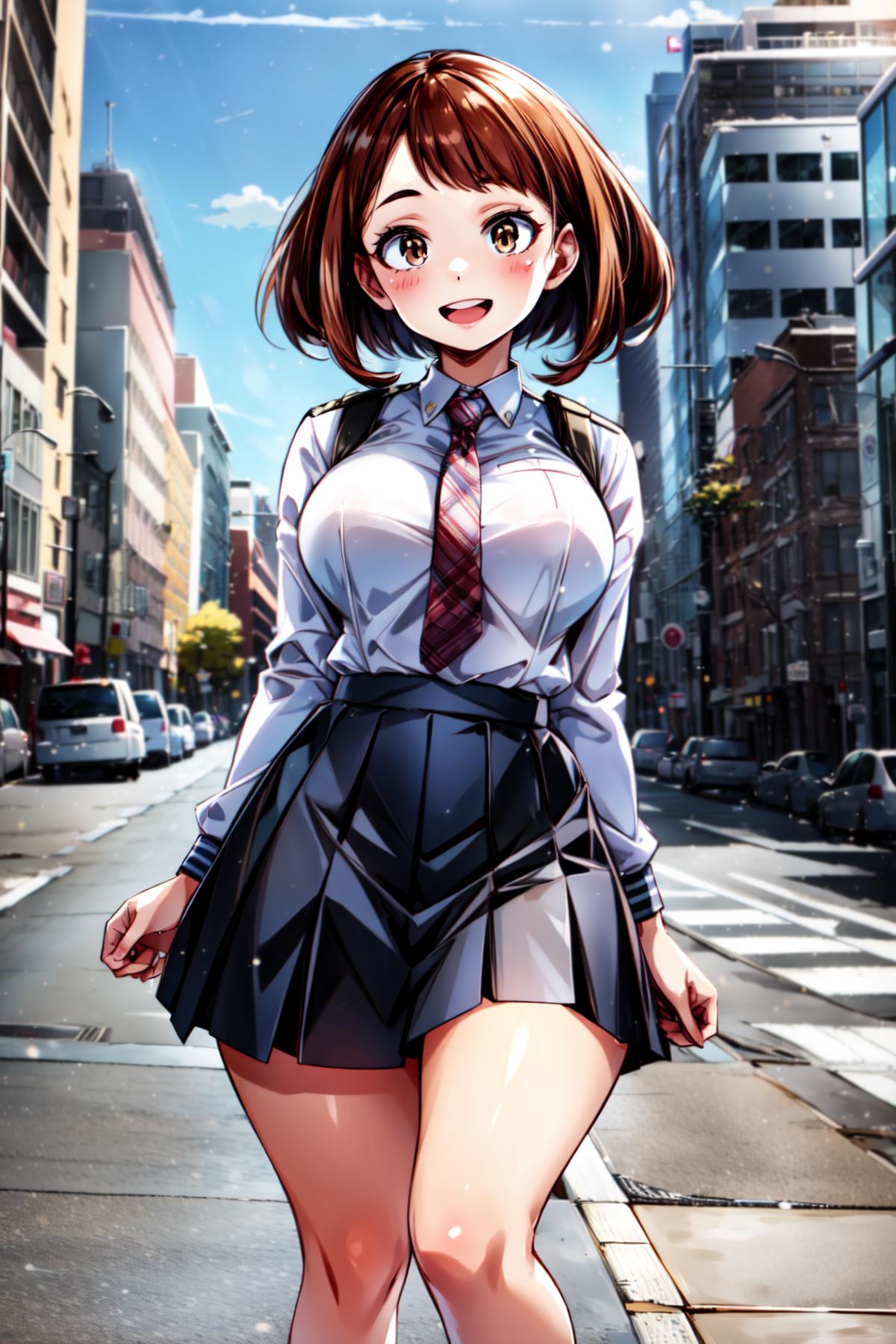 Uraraka Ochako - Boku no Hero Academia [NeuralDaVinci] image by NeuralDaVinci