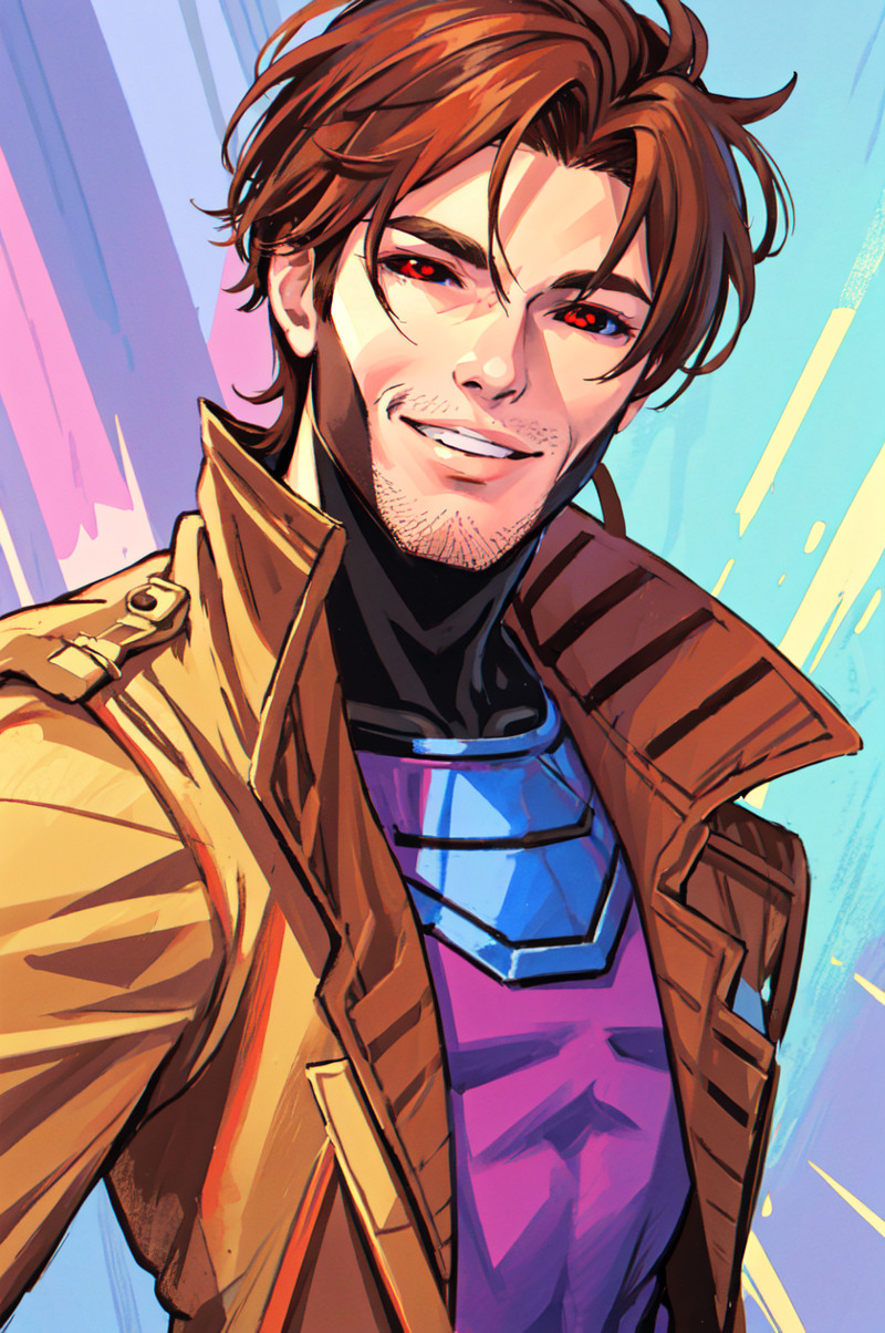 Remy Lebeau of X-men (GAMBIT) - v4 Showcase