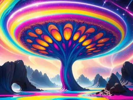Crazy Cosmos: An Otherworldly Colorscapes Companion Landscape Enhancer