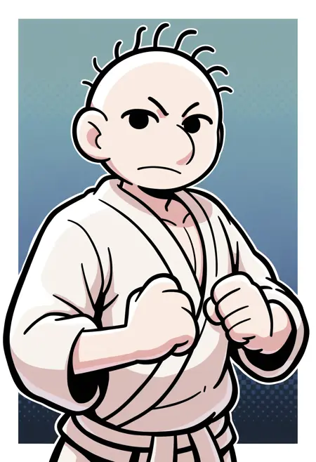 Karate Joe | Rhythm Heaven Series [ILLUSTRIOUS] by Mlaofmd