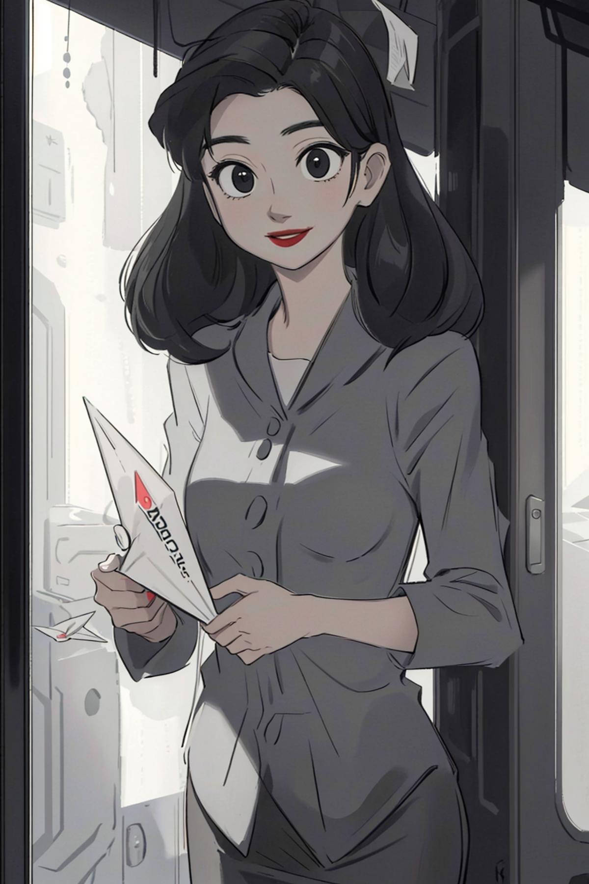 Paperman - Meg image by chrgg