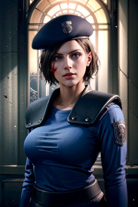 Jill Valentine from Resident Evil 3 Remake, highly, Stable Diffusion