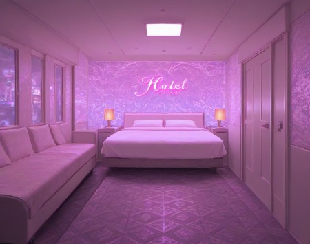 Love Hotel Bedroom (Background) (Pony) (AD) v1.0