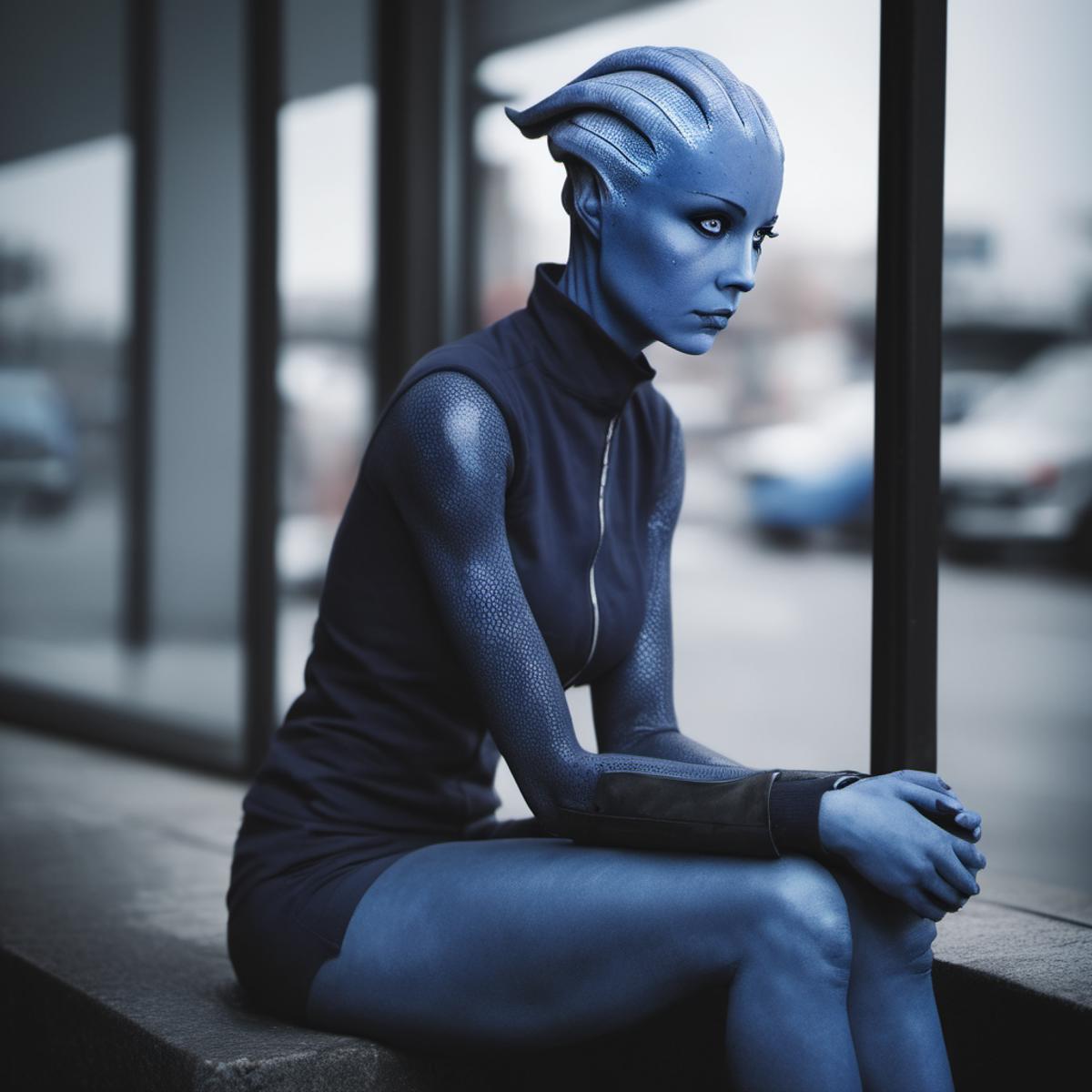 Asari SDXL (Mass Effect) image by M3s