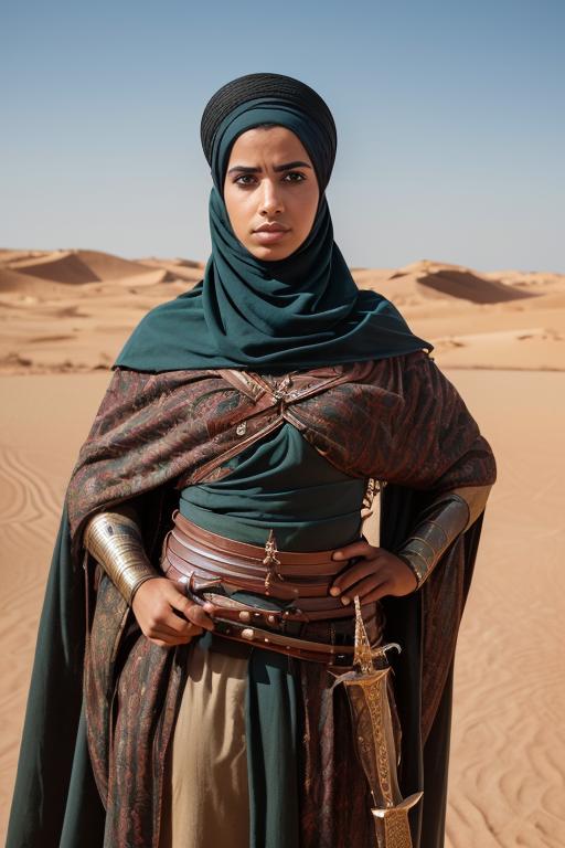 Arabian Warrior - Traditional Dress Series image by adhicipta