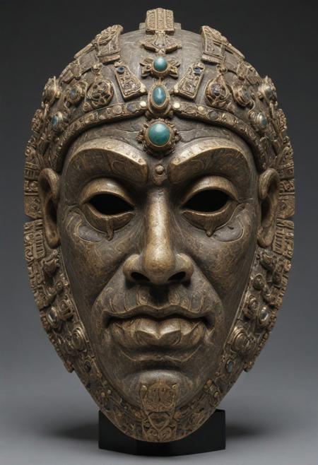(masterpiece:2.0), best quality, many stone, stoen mask