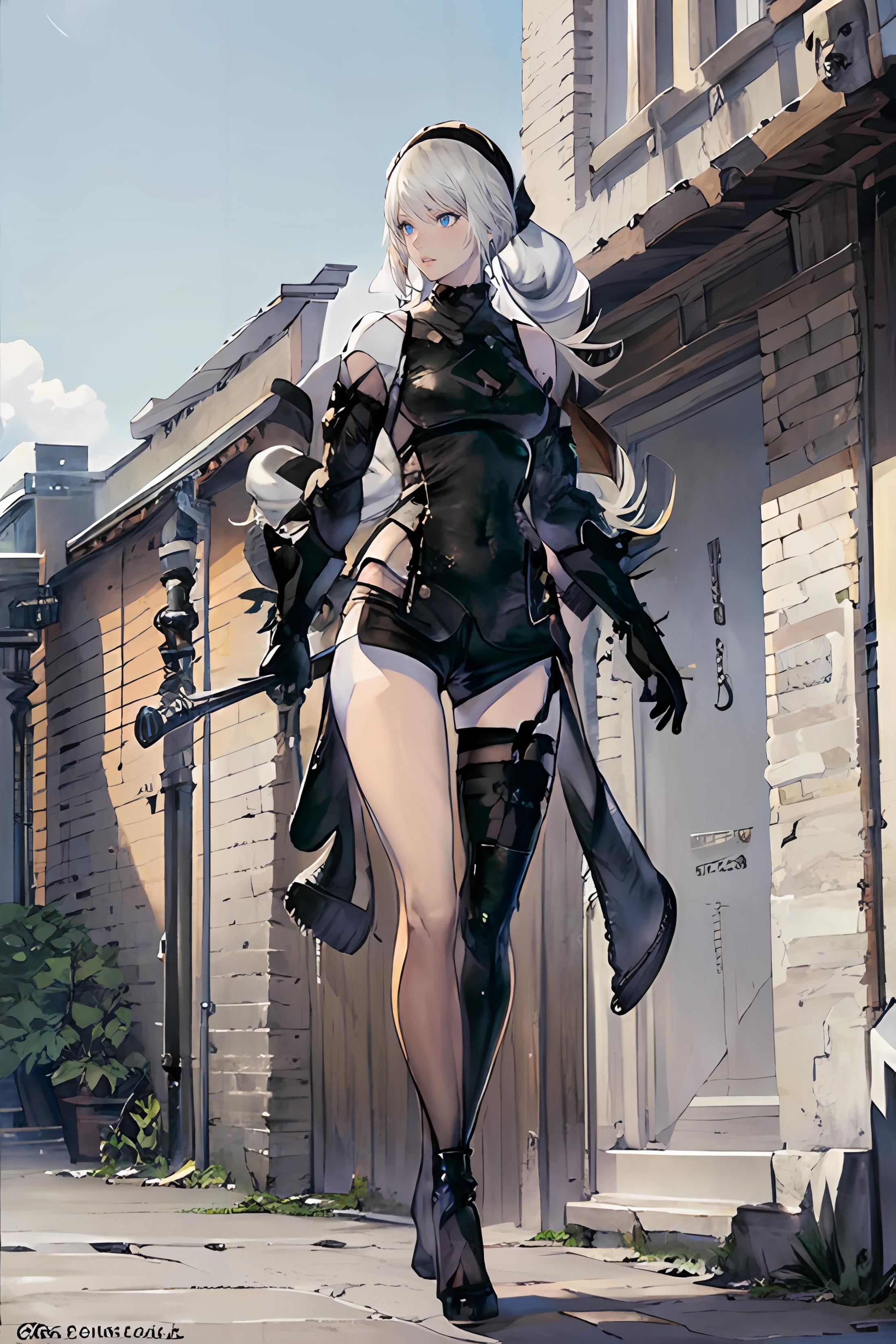 Nier Character Style image by Rythievakem