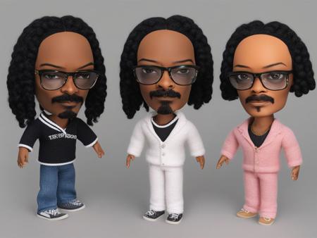 Snoop Dogg  DollZ style  <lora:DollZ_style:1>