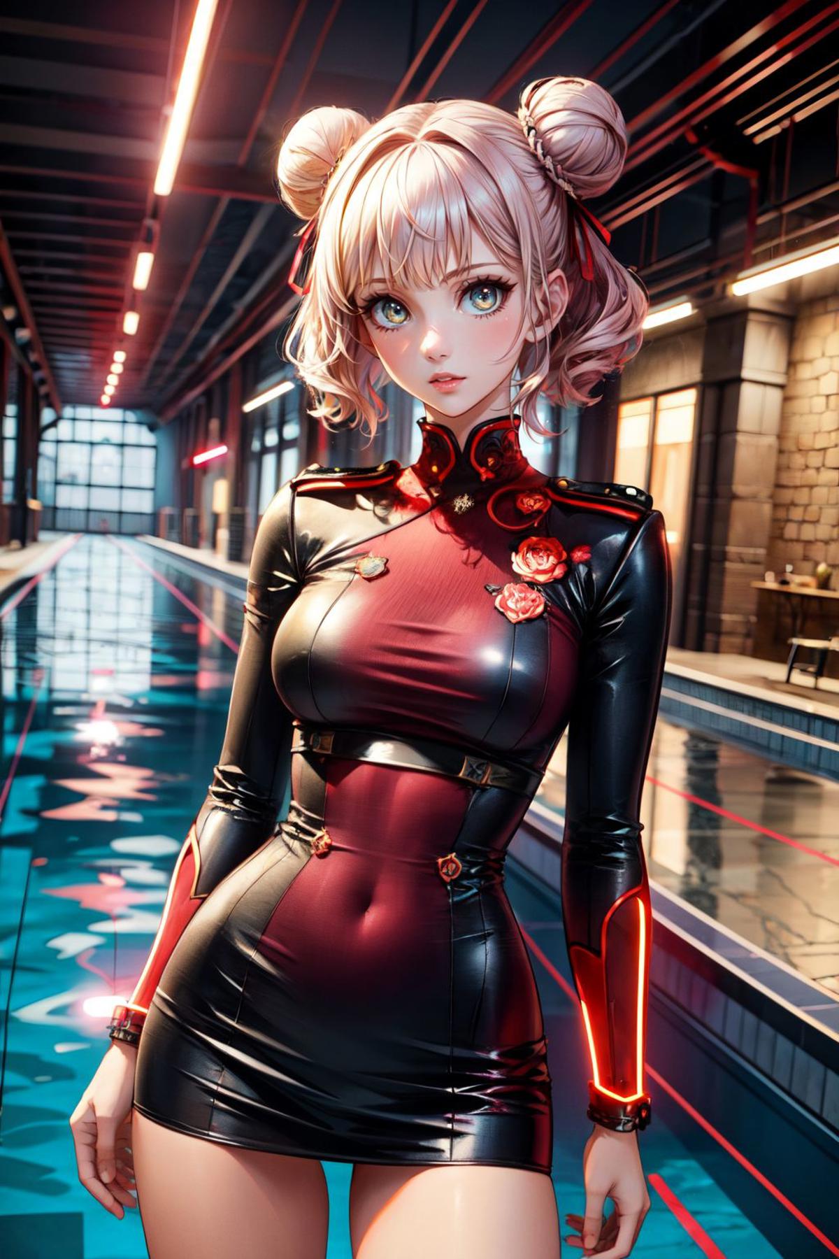 Red Neon (Style) LoRA image by Seljak