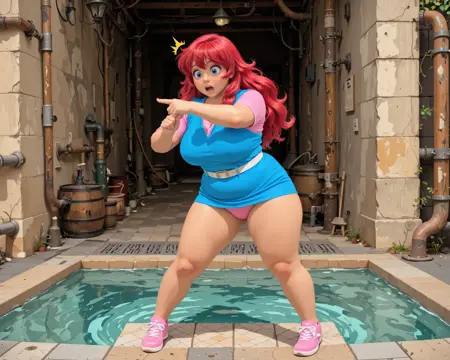 Character - Momoko (from Game Wonderful Pink) PONYXL