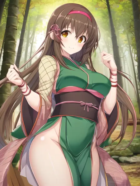 Character Change (♀) - Kunoichi Change - Beauty from the shadows