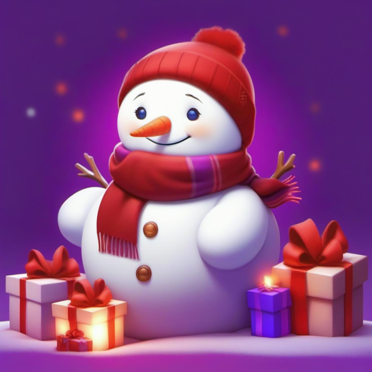 Christmas theme_snowman_SE | 圣诞节主题_雪人_思恩 image by xusien