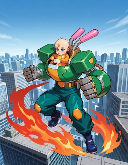 Baby Head (Captain Commando)(Illustrious)