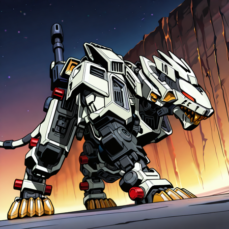 ZOIDS: Liger Zero IL -V1 V1
