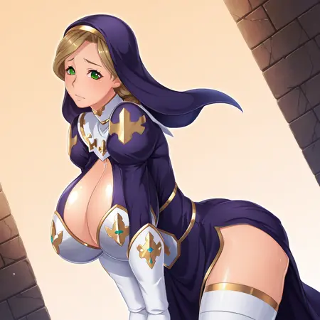 Ellis Angel - Kyonyuu Onna Senshi Dogeza Saimin