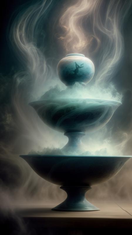 RAW Photo of  worldofmist decorative bowl <lora:WorldofMist:1><lora:add_detail:0.6> <lora:LowRa:0.2>, (Masterpiece:1.3) (best quality:1.2) (high quality:1.1), fantasy,vivid,detailed background,soft focus,film light,fantastical,sharpen,8k,masterwork,dynamic