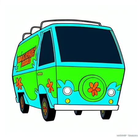 Mystery machine - Scooby doo Mystery machine - Scooby doo