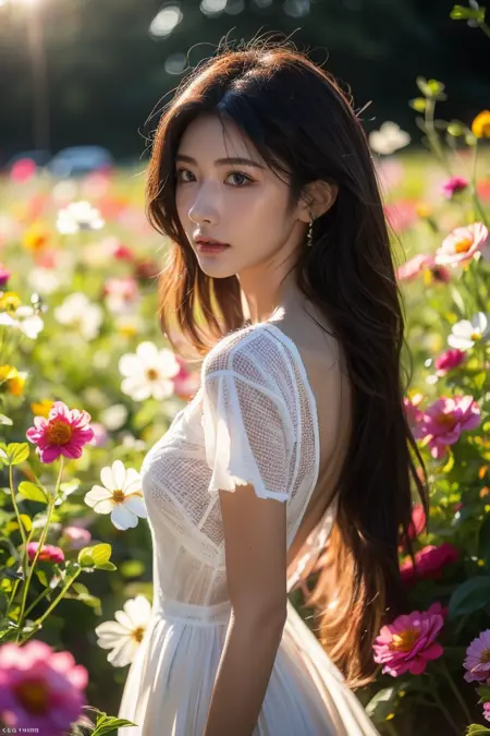 Sea of Flowers花の海(Photographic style)