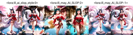 Slopslayer Lora - shiny horrible average ai style to put in negatives