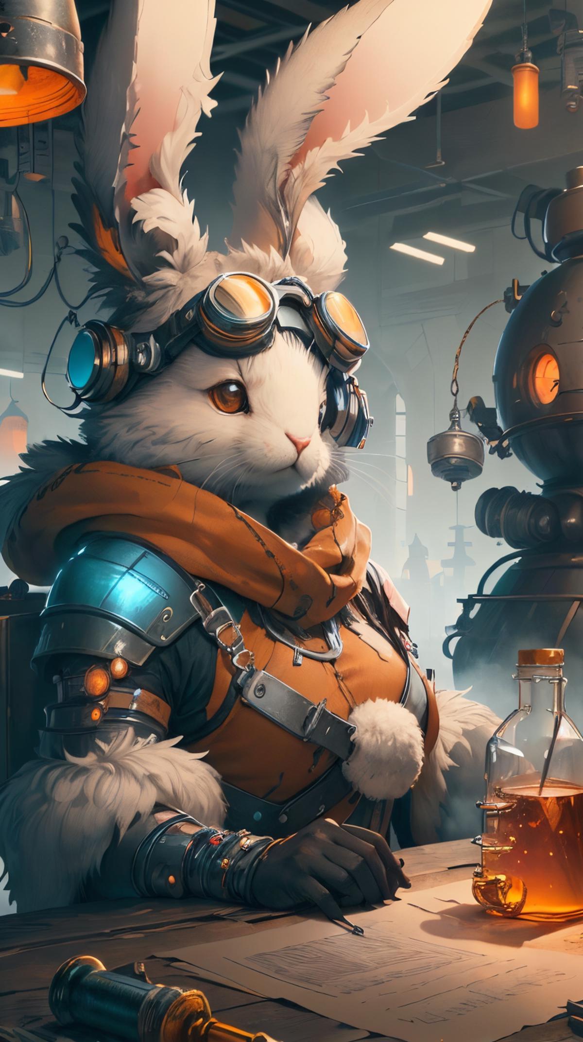Bunny tech - World Morph image by mnemic