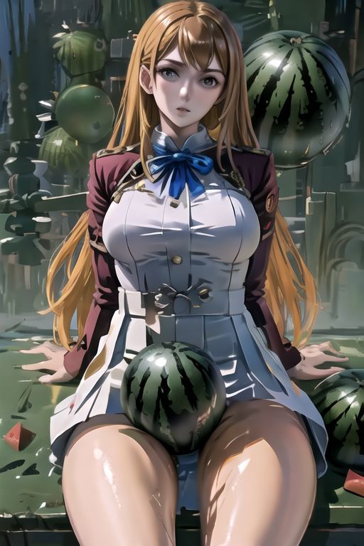 Watermelon Between Thighs | Concept LoRA image by TK31