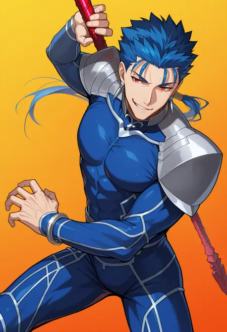 Cu Chulainn (Lancer) - Fate Series (Stay Night And Prototype) [IL/SD15]