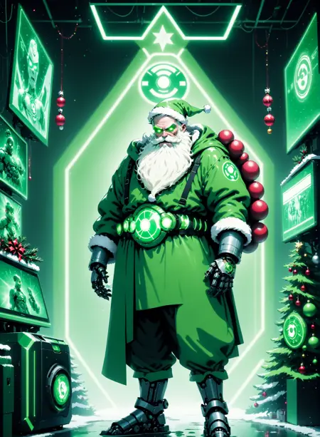 AI OVERLORD SANTAS (SDXL)