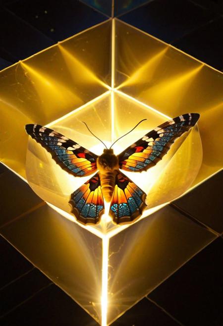 (The Mandelbrot Moth, a fractal creature of complex dynamics:1.6), (wings shimmering with iterative beauty:1.4), (patterns glowing with chaotic elegance:1.5), mesmerizing and self-similar, (fractal art by Benoit Mandelbrot and Janet Parke:1.3), recursive wing patterns, iridescent scales, (emanating the infinite in the finite:1.7), abstract fractal background, psychedelic hues, (a creature born from the boundary of chaos and order:1.4)
(The Fourth Dimension, a hypercube unfolded in space:1.6), (faces shimmering with extra-dimensional perspective:1.4), (edges glowing with tesseract intricacy:1.5), conceptually challenging and geometric, (mathematical art by Salvador Dal and Tony Robbin:1.3), recursive cube patterns, iridescent boundaries, (emanating the shadow of a higher reality:1.7), abstract spatial background, complementary color scheme, (a window into the unseen dimensions:1.4) 
(The Penrose Tiles, an aperiodic mosaic of impossible geometry:1.5), (tiles shimmering with non-repeating symmetry:1.4), (patterns glowing with five-fold forbidden beauty:1.6), hypnotic and paradoxical, (mathematical art by M.C. Escher and Roger Penrose:1.3), recursive tiling patterns, iridescent tessellations, (emanating the order in the chaos:1.7), abstract architectural background, warm color palette, (a floor that never repeats, yet forever fits together:1.4)