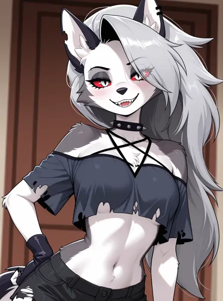 Loona From (Helluva Boss) Noobai Apex_Ai