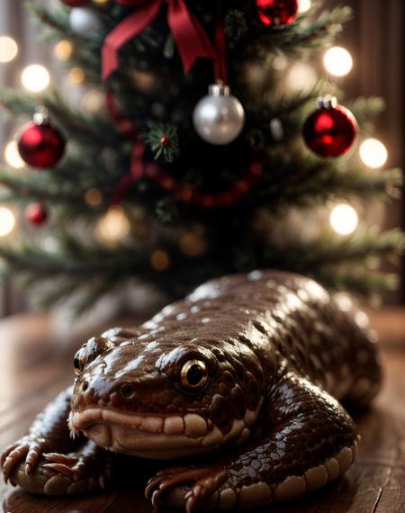 cinematic film still  jealousy chinese giant salamander sailing, art museum, 4k, depth of field, intricate details, masterpiece, soft focus, soft lighting, bokeh, cinematic, RAW photo shot by DSLR Fujifilm XT3, close-up,, <lora:quiron_Chritsmas_v1_lora:0.67> ChristmasQuiron style, Christmas, Christmas tree, Christmas decorations,  best quality, ultra detailed, 8k, mysterious.  . shallow depth of field, vignette, highly detailed, high budget Hollywood movie, bokeh, cinemascope, moody, epic, gorgeous, film grain, grainy