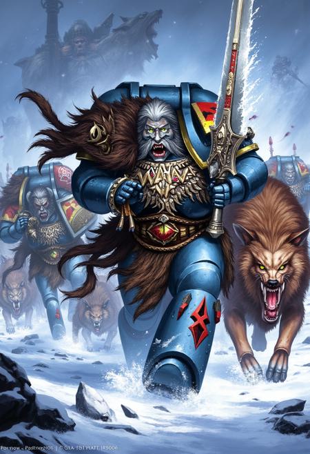 Space Wolves - Grimdark 40,000 (Flux) V1