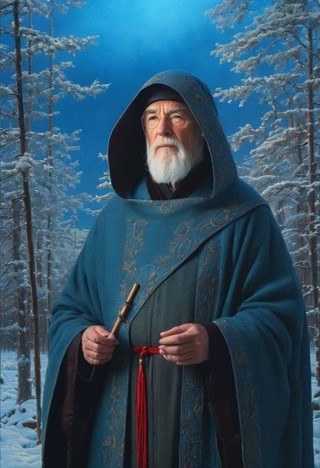 (An old man in monastic clothes) (ingenious opus magnum by Michael Vincent Manalo and Elvira Vigna:1.2), (pastel oil painting:0.1), high key with glistening light, cosmic anddireful and dramatic atmosphere, (zestful quinacridone nickel azo gold and electricblue color swatch:0.1), raw details, crisp details, bokeh lights, <lora:xl_more_art-full_v1:0.6> ,analog photo, full body,, tall height, against the background of the Russian Orthodox Church, blue sky, , epic clouds, (oil on canvas:0.2), , art by Jeremy Mann, god rays, dramatic light,    ,  (art by Eduard Wilhelm Pose and Master of the Holy Blood and Ivan Bilibin:1.1), (oxygen-rich air and sheltered atmosphere, snowy, aesthetic of hard - edge painting:0.1), symmetry and balance, pioneering unparalleled masterwork with superior details, <lora:MJ52:0.90> <lora:xl_more_art-full_v1:0.4> <lora:RMSDXL_Creative:1>,(skin texture),masterpiece, top quality, best quality, official art,highest detailed,,atmospheric lighting, cinematic composition,complex multiple subjects, 4k HDRvaporwave style , , cyberpunk, vibrant, neon colors, , highly detailed,,,Leica Q2 with Summilux 35mm f/1.2 ASPH, ,clear face, Ultra High Resolution, wallpaper, 8K,Rich texture details, hyper detailed, detailed eyes, detailed background, dramatic angle,