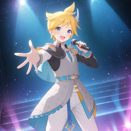 see-p-ta-ni-ka stars (Kagamine Len) / Project SEKAI IllustriousXL