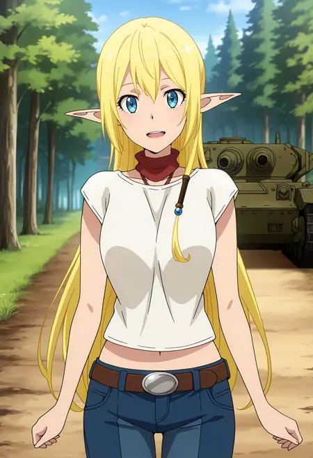 Tuka Luna Marceau | Illustrious | GATE: Jietari Kanochi Nite, Kaku Tatakaeri