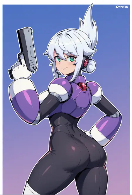 Synthia Megaman X Corrupted Character Lora