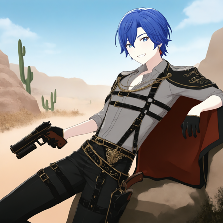 Wandering Gunner (KAITO) / Project SEKAI ObsessionIllustrious