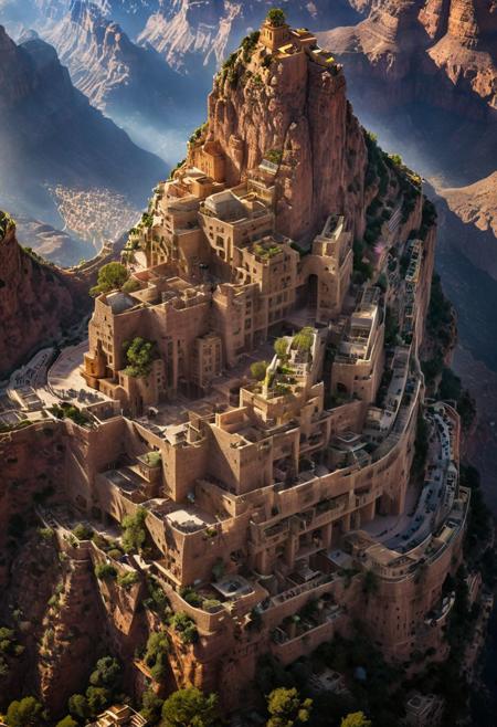 (The colonial city of the future, in the mist-filled Grand Canyon, on an unknown Earth-like planet, 2 moon on sky, Spaceship flight connects colonies, waterfulls:1.3), (Machu Picchu, a mountain settlement, incredibly spectacular:1.2), (Mario Botta:1.3), (avant-garde, future, reality, science fiction, photorealistic), (modern architecture:1.2), 
(Large Files, Ultra Realistic, 8K, 16k, FHD, HD, VFX, Perfect, Photography, composition, Architecture Sales Photography, Architecture Competition, Ultra High Resolution, Cinematography, High Resolution Image:1.1), (dramatic lighting, direct sunlight, ray tracing, clear shadow:1.2),  (real landscape:1.1), (blurred background:1.0), (urban background, more_details) ,
ac_neg1, great lighting, clear, hillscastel, extrusionbuilding, vertical