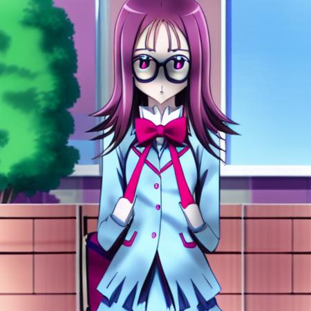 hojosakura glasses aria gakuen school uniform  dougi