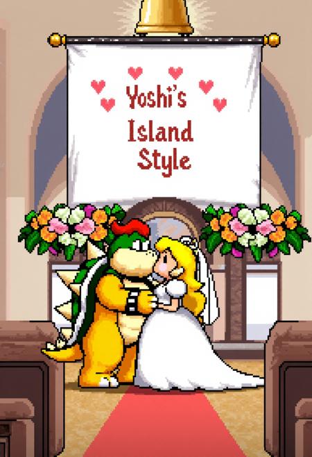 Yoshi's Island Style [FLUX] v1